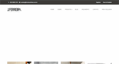 Desktop Screenshot of jferreiracolchoes.com.br